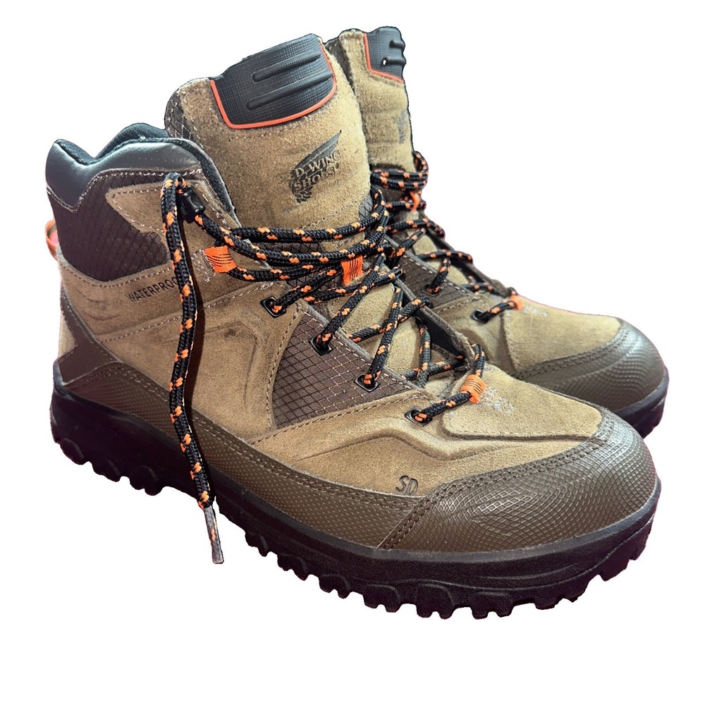 Red Wing Work Boots Men's Sz 9 Brown Waterproof King Toe ASTMF2892-11 SD
